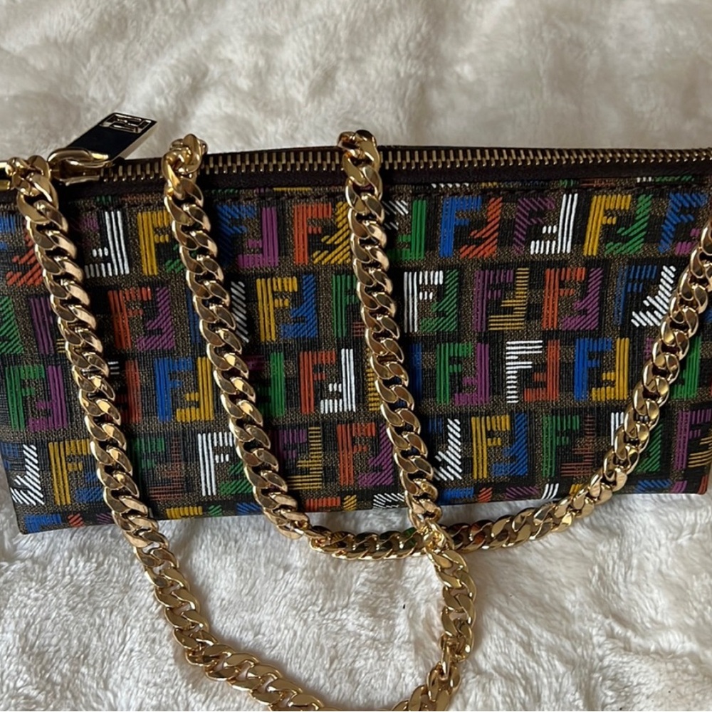 Fendi Multi Color Pouch